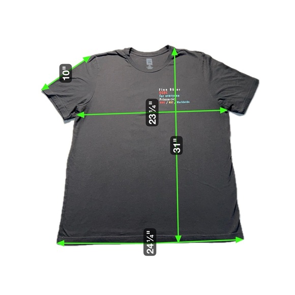 WWE NXT Finn Bálor OGBC For Everyone T-Shirt Men’s 2XL Black Cotton - Picture 5 of 5